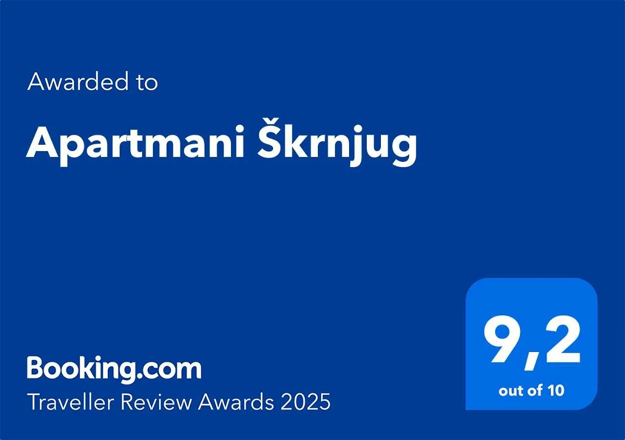 Apartmani Skrnjug Brzac Apartmán